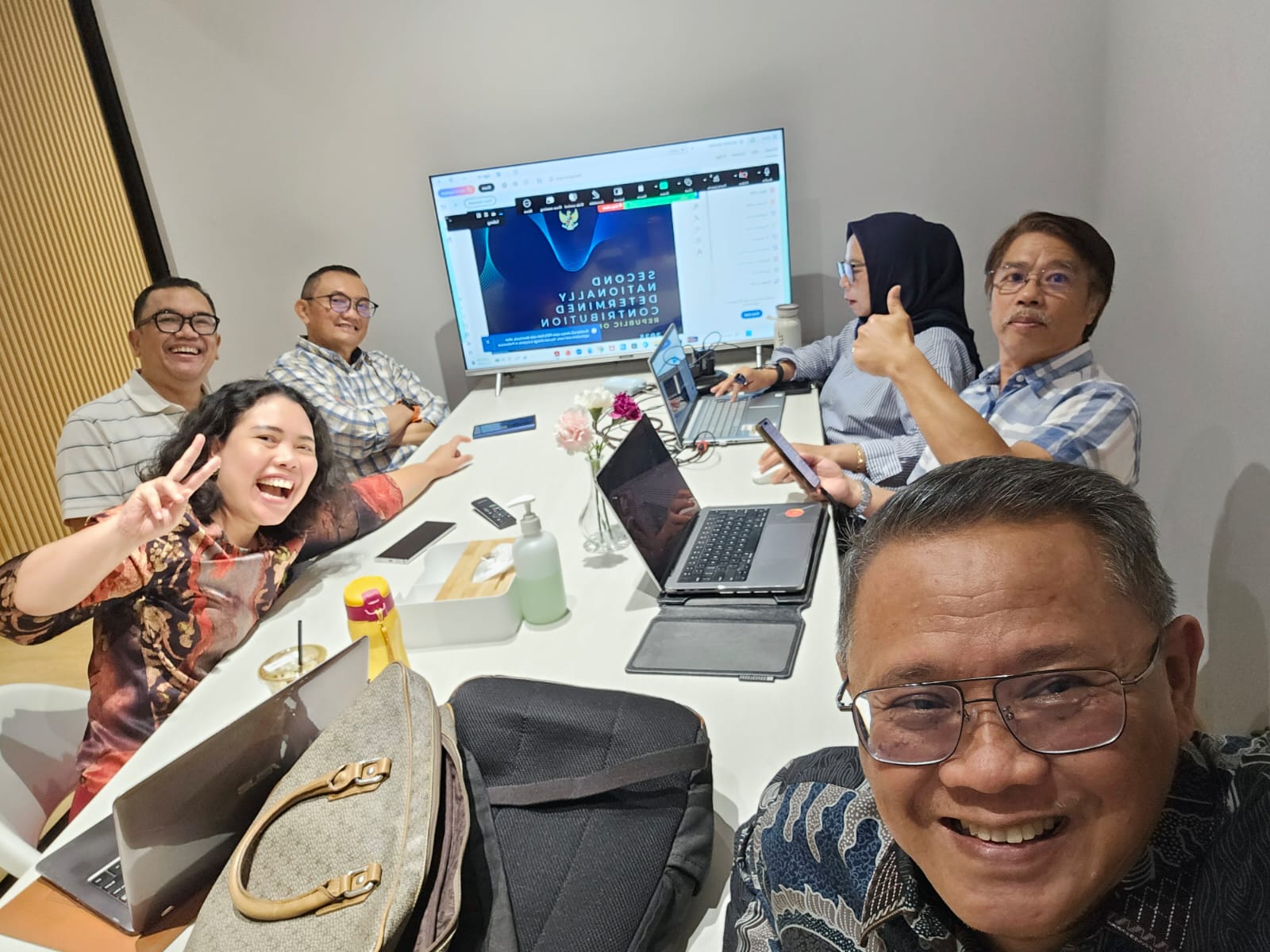 Rapat Koordinasi Atkarbonist Bersama Perbanas Solutions (Dr Theodorus & Ti )